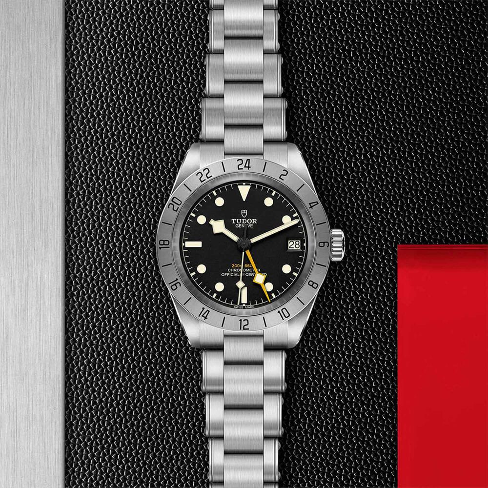 Tudor Black Bay Pro 39mm Automatic Steel Case Black Dial Bracelet Watch image number 4