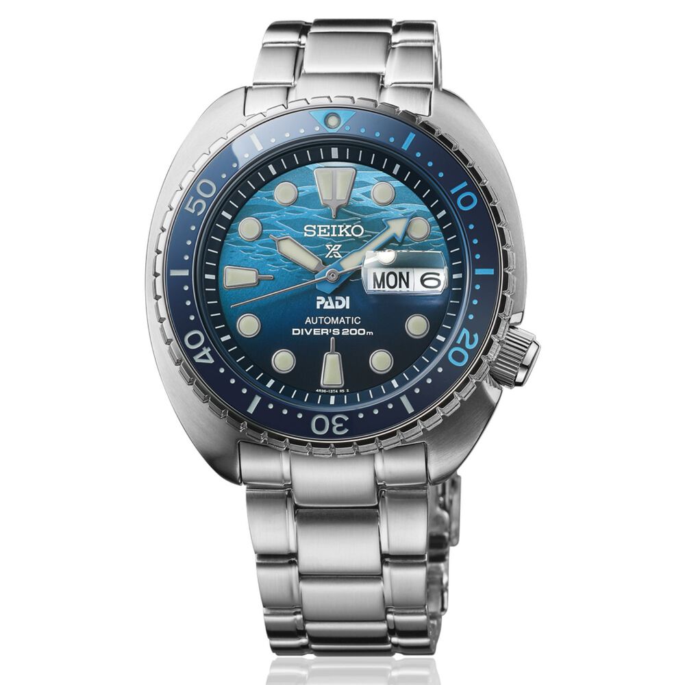 Seiko Prospex Great Blue King Turtle Scuba PADI Special Edition Watch