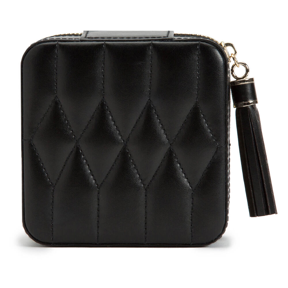 WOLF CAROLINE Black Zip Travel Case