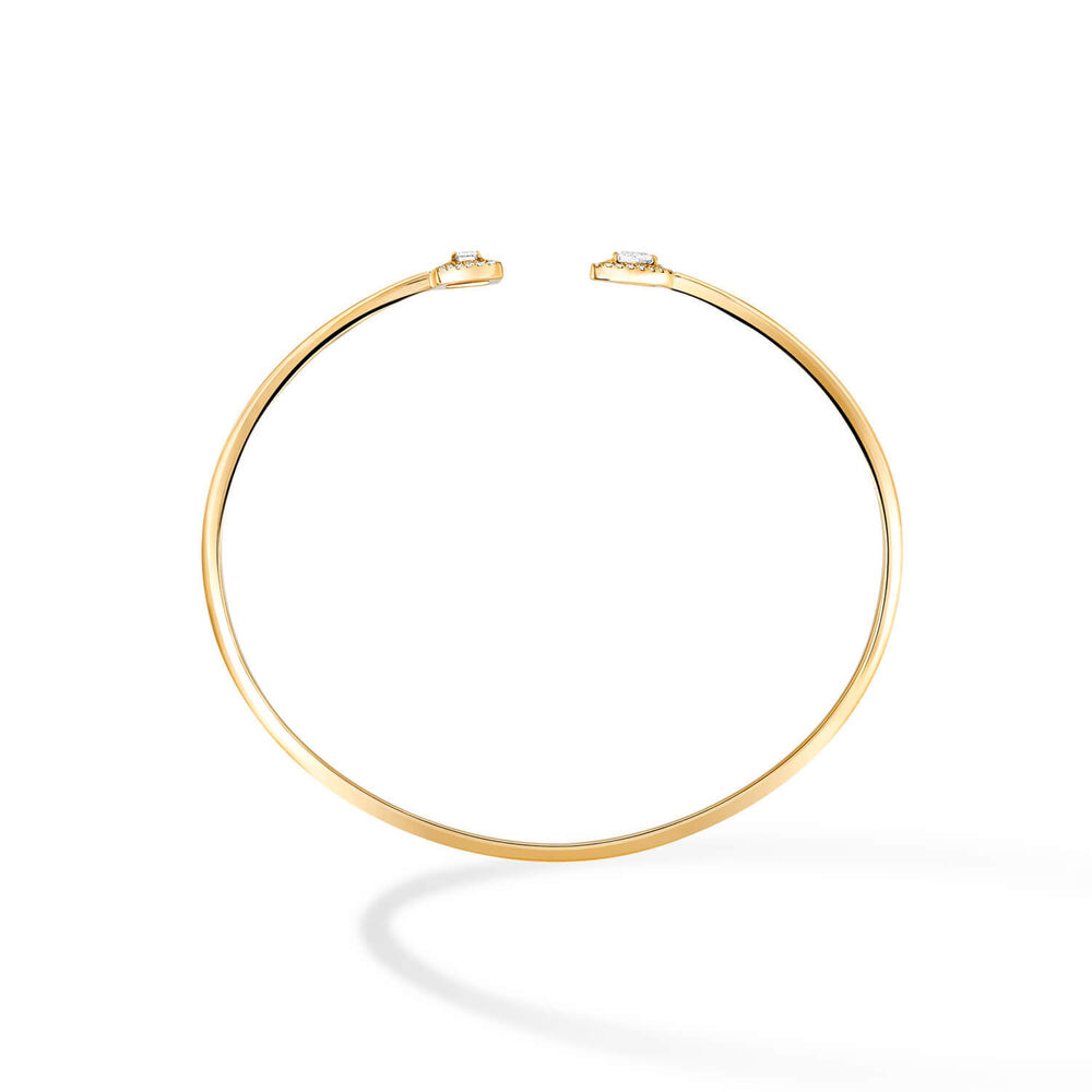 Messika My Twin Toi & Moi Thin 18ct Yellow Gold 0,35ct Diamond Bracelet