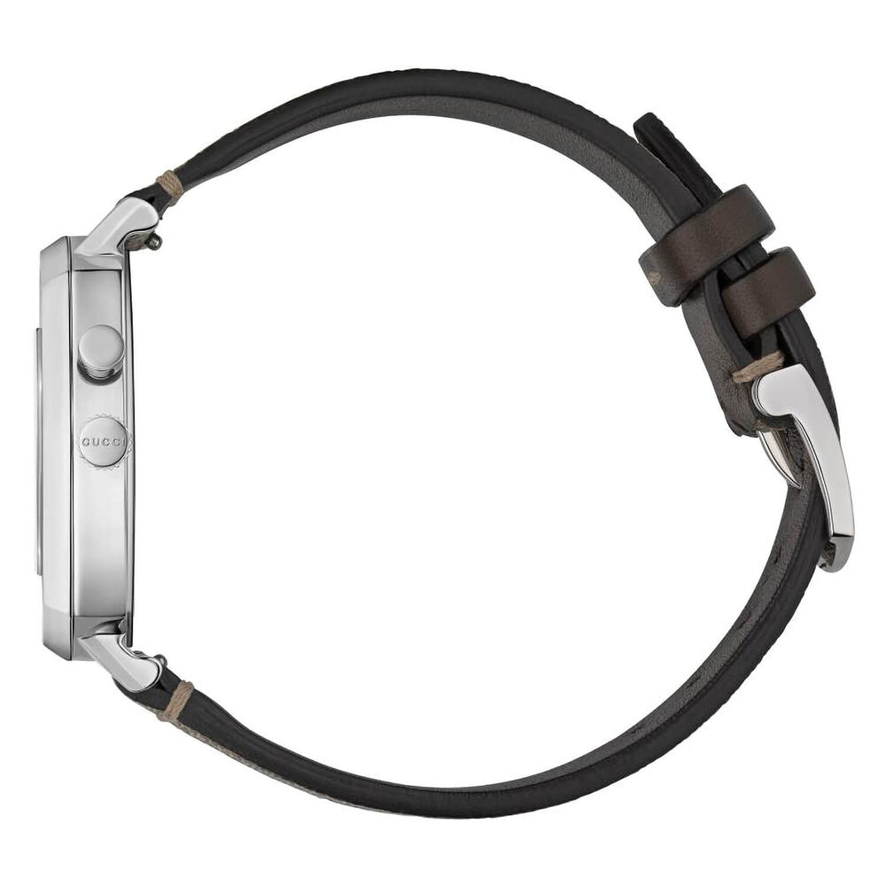 Gucci Grip Collection 38mm Brown Strap Watch