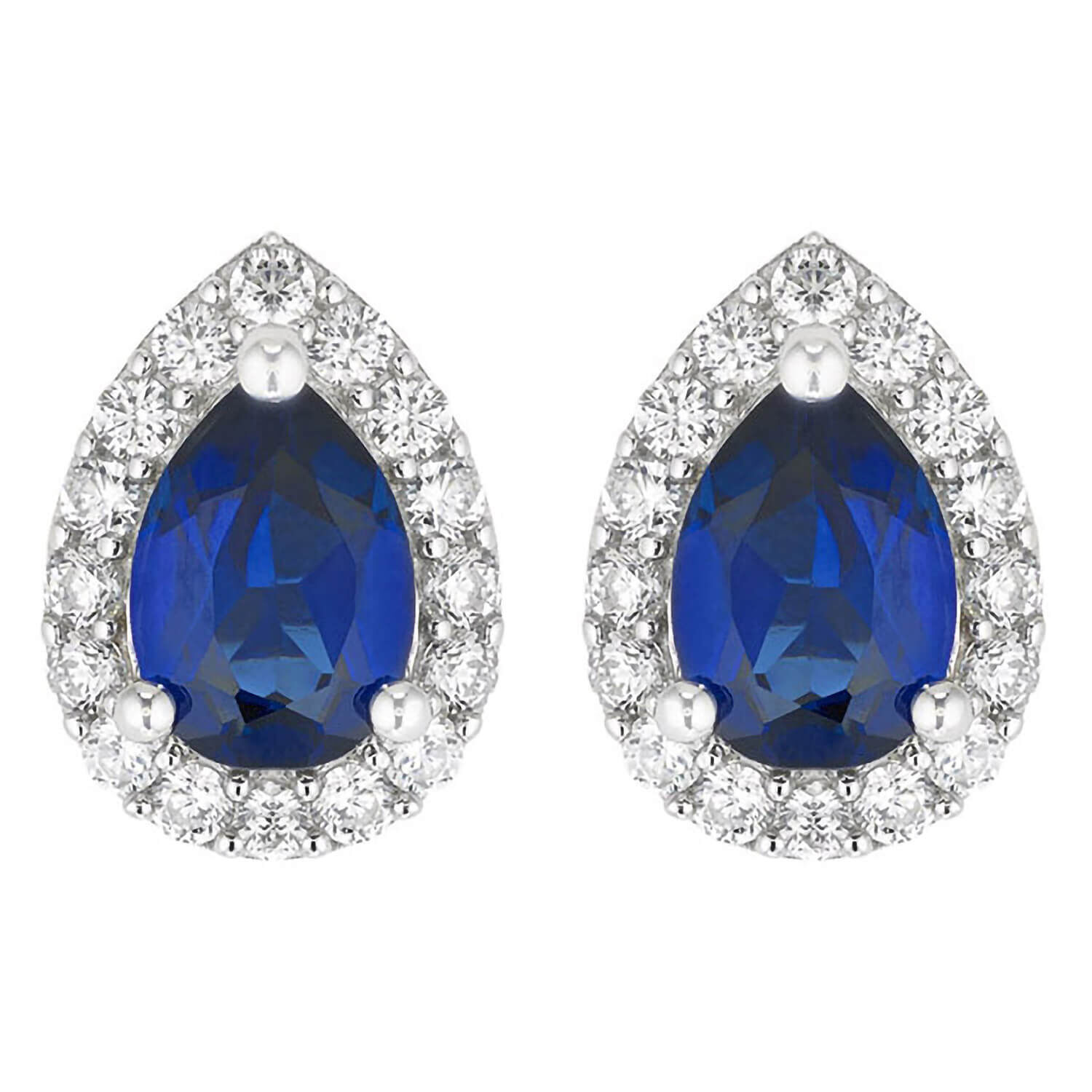 Ladies diamond earrings uk cheap
