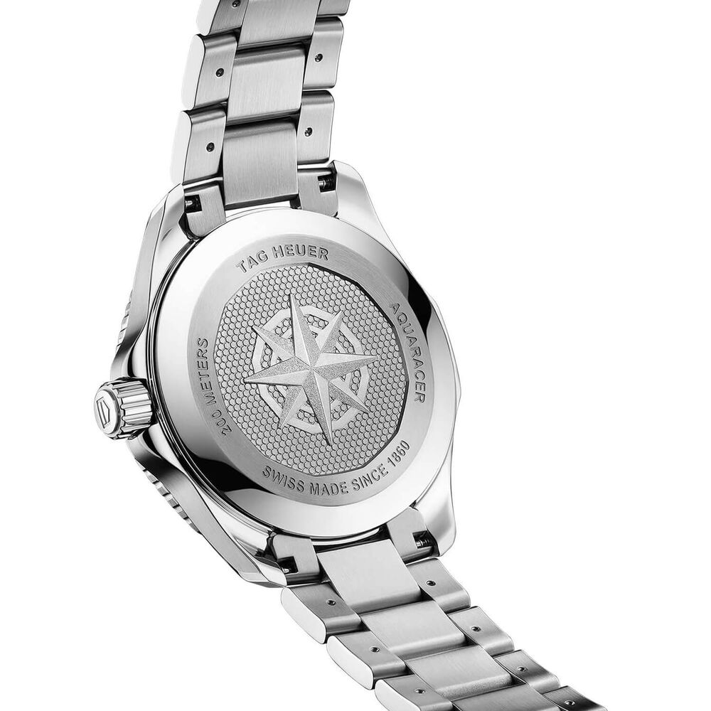TAG Heuer Aquaracer Professional 200 Quartz 40mm Black Dial Steel Case Bracelet Watch image number 5
