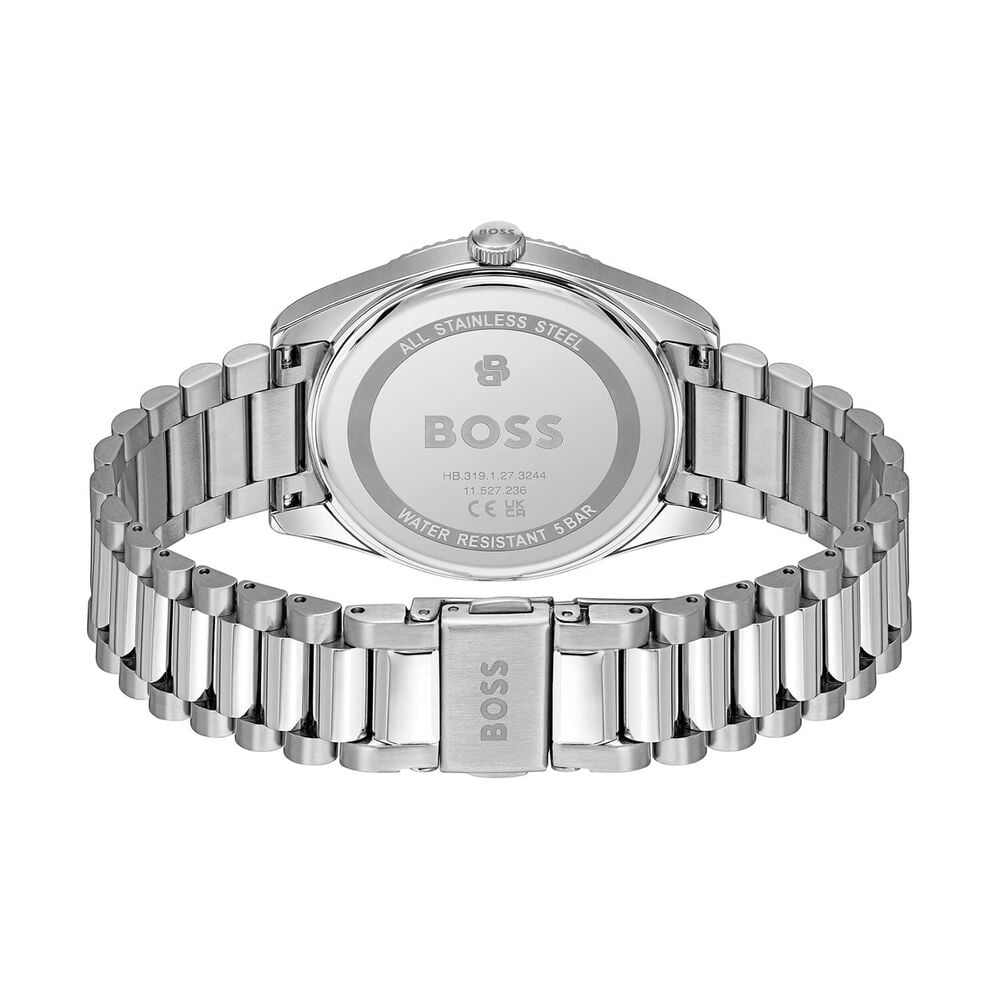 BOSS Cheswick 40mm Blue Dial Stainless Steel Bracelet Watch image number 1