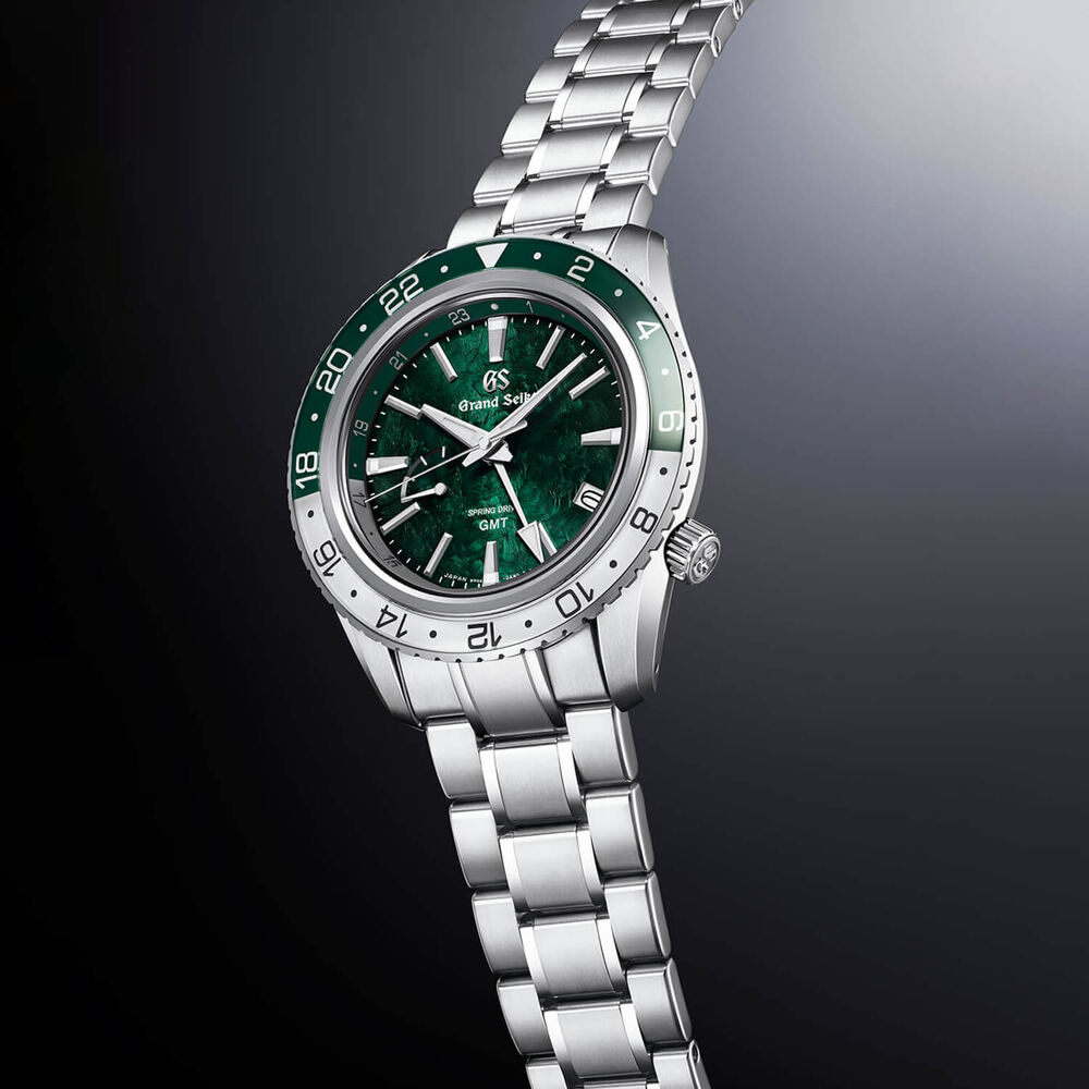 Grand Seiko Sport Collection Hitaka Mountains 44mm Green Dial Steel Case Watch image number 3