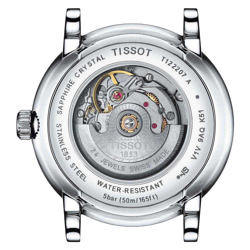Tissot Carson Premium Automatic 30mm Silver Dial Steel Bracelet Watch