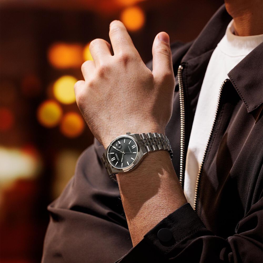 Citizen Tsuyosa 60 Automatic 40mm Black Dial Steel Bracelet Watch image number 8