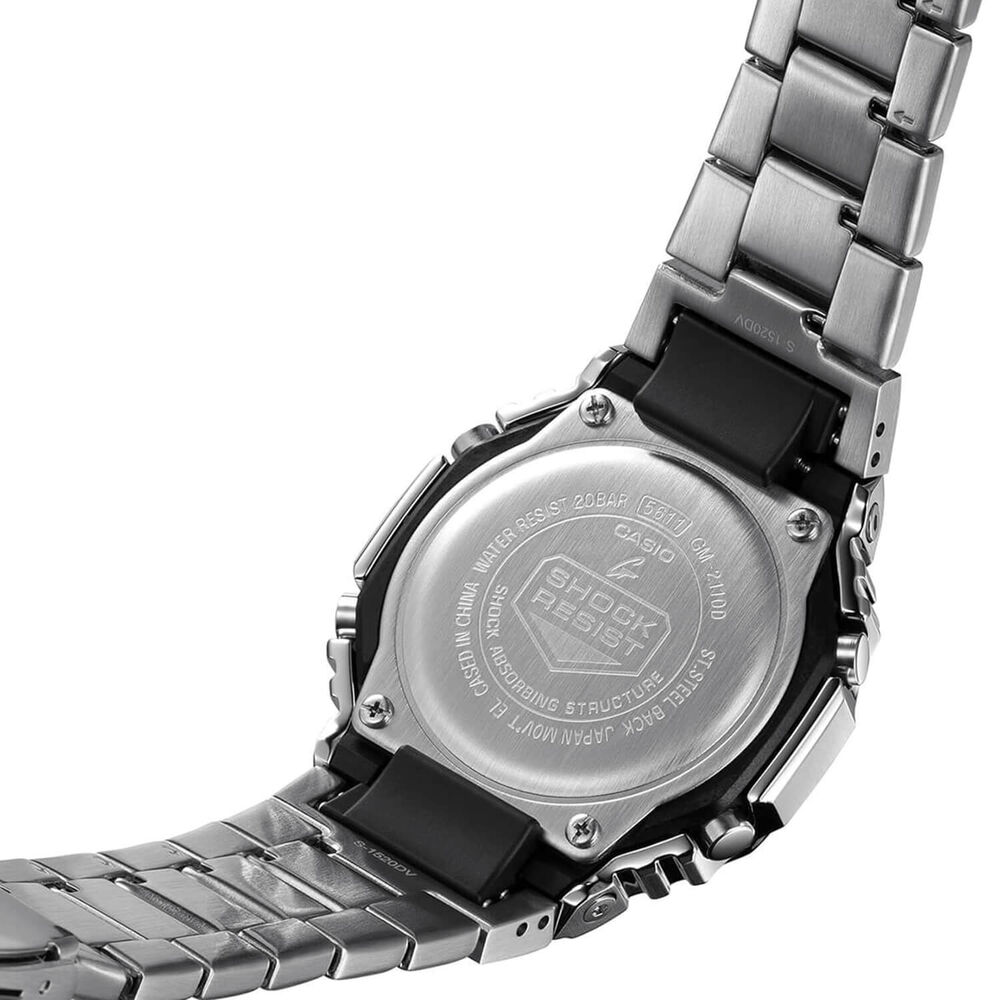 G-SHOCK G-STEEL 49.3mm Orange Dial Stainless Steel Bracelet Watch image number 1