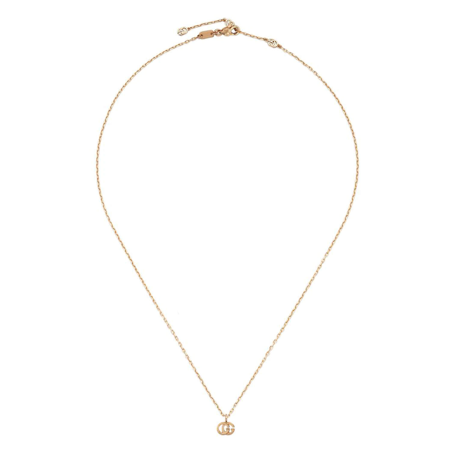 Gold gg hot sale necklace