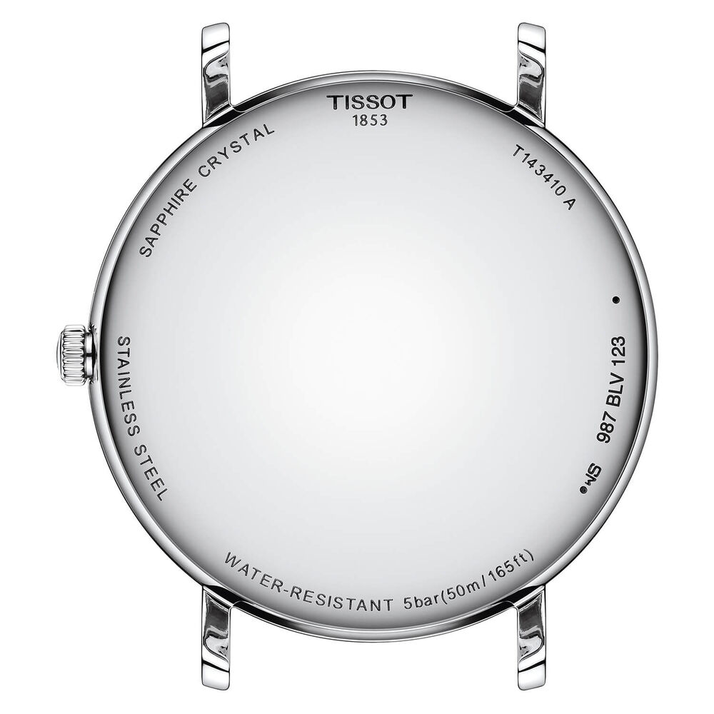 Tissot Everytime 40mm Silver Dial Steel Bracelet Watch