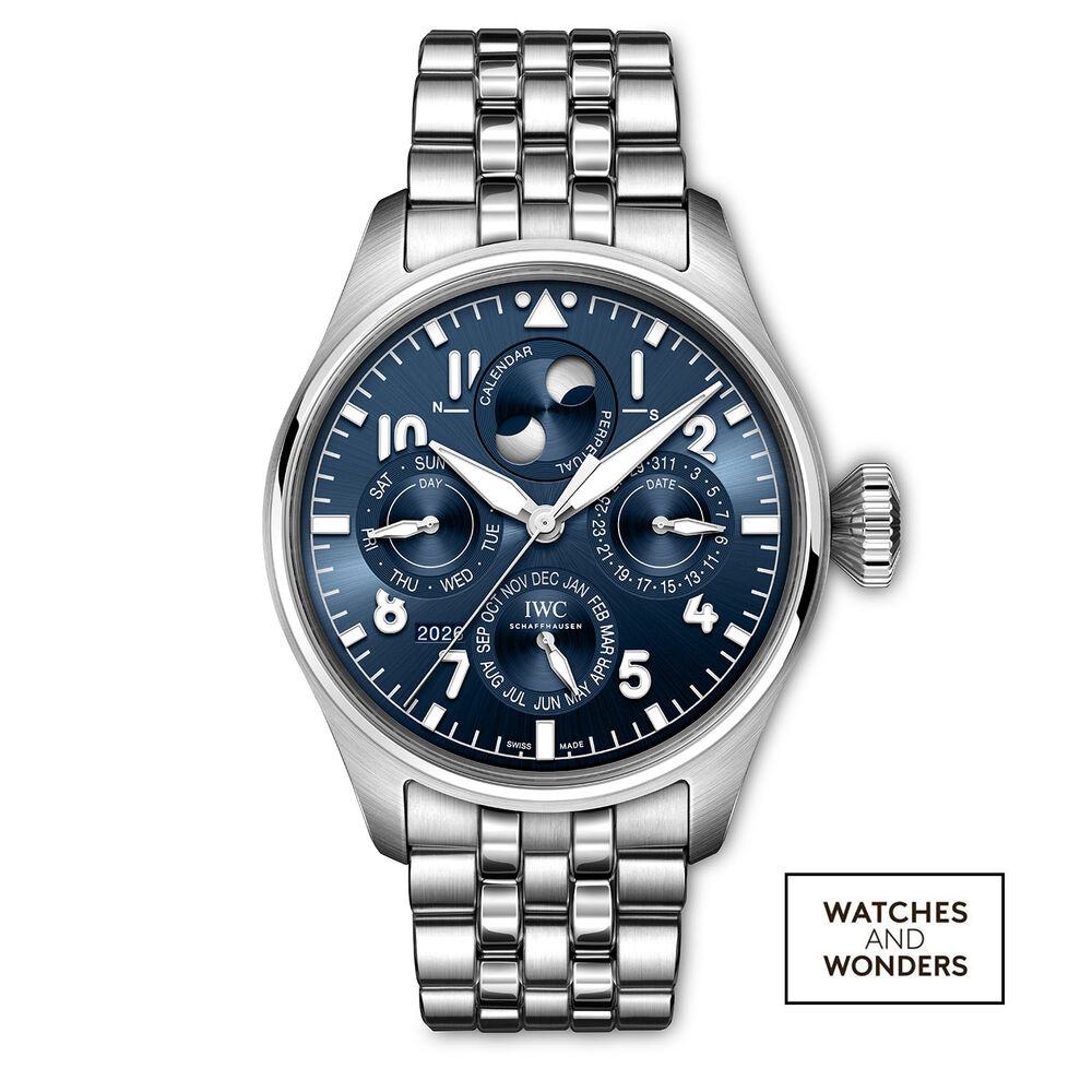 IWC Schaffhausen Big Pilot's Perpetual Calendar Proset Le Petit Prince Watch