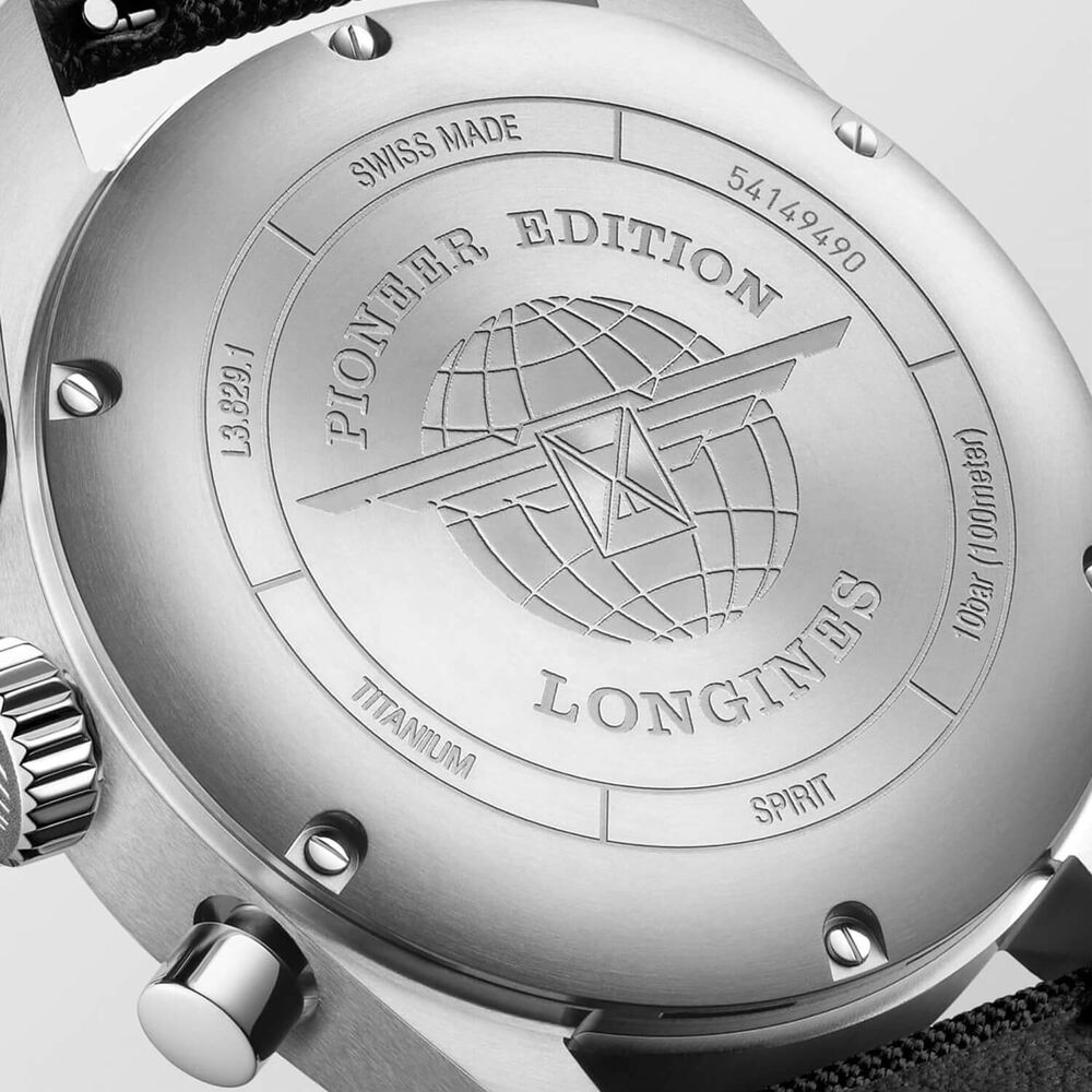Longines Spirit Pioneer Edition 42mm Black Dial Watch image number 2