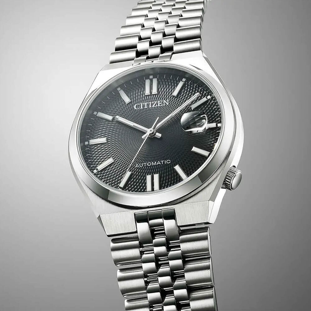 Citizen Tsuyosa 60 Automatic 40mm Black Dial Steel Bracelet Watch image number 3