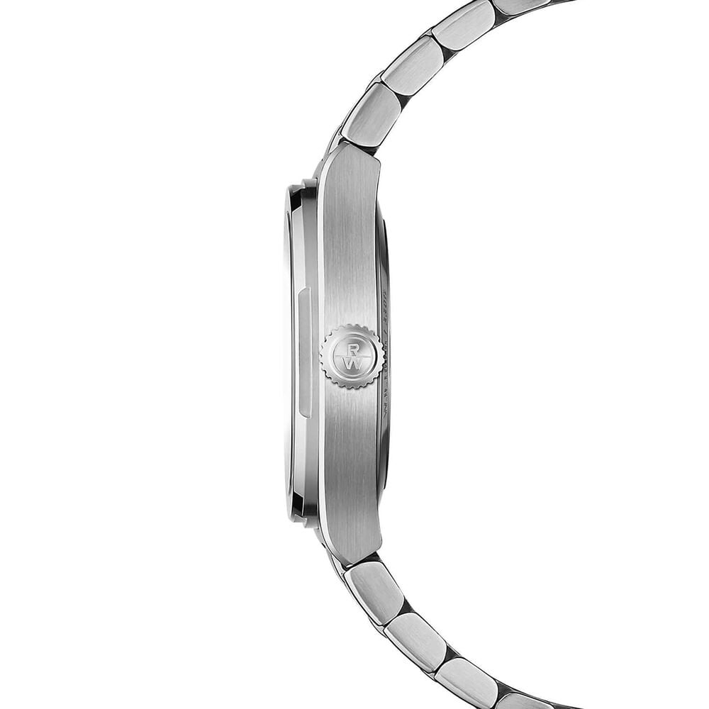 Raymond Weil A.R.T. 30mm White Mother of Pearl Dial Steel Bracelet Watch