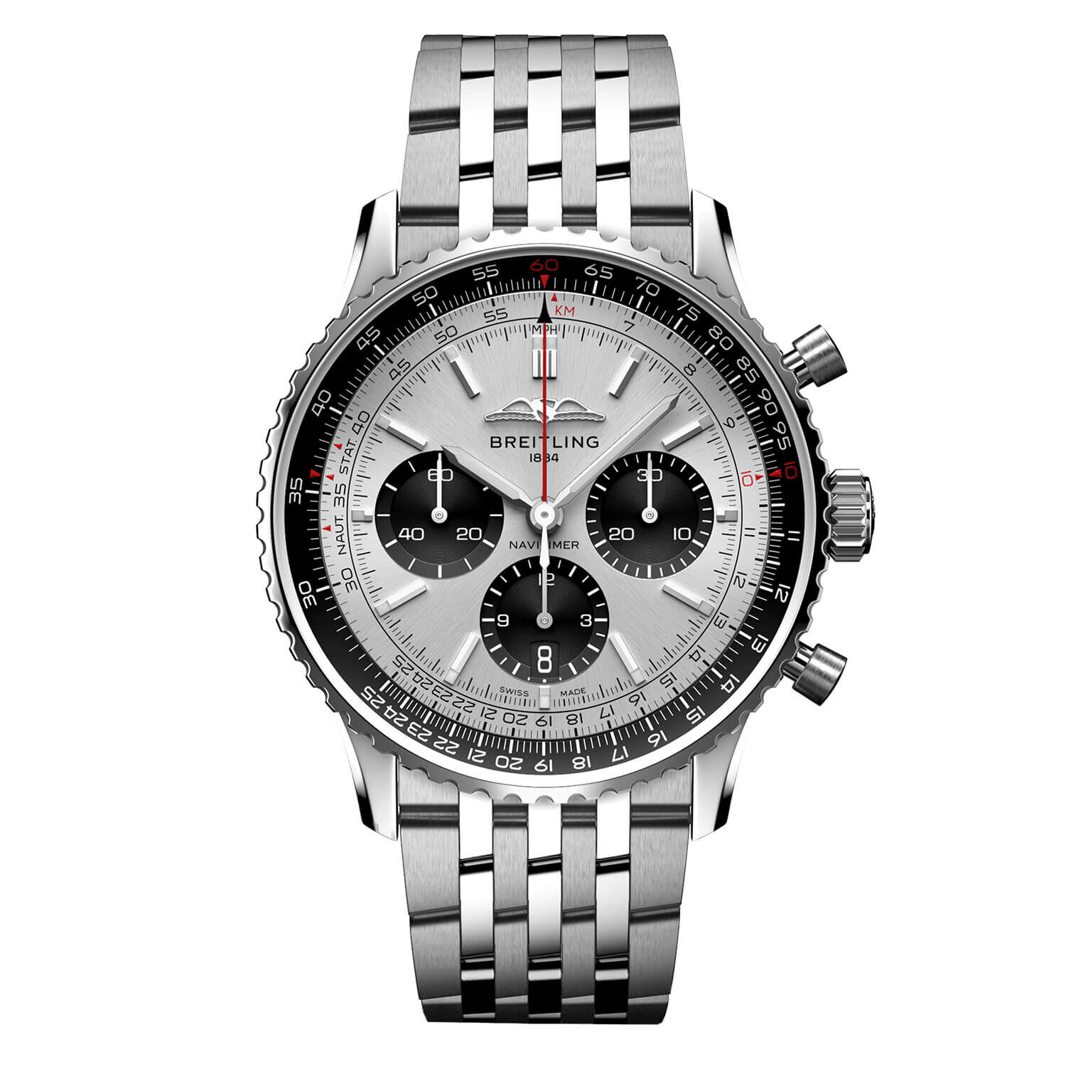 Silver breitling new arrivals