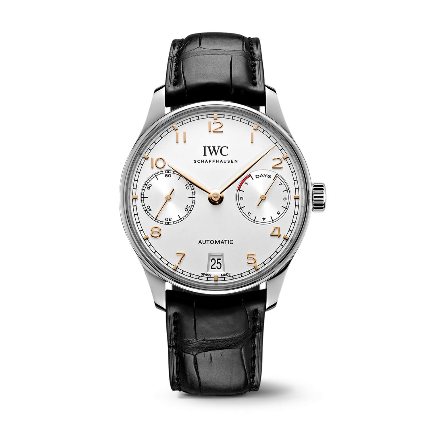 Iwc portuguese black face sales