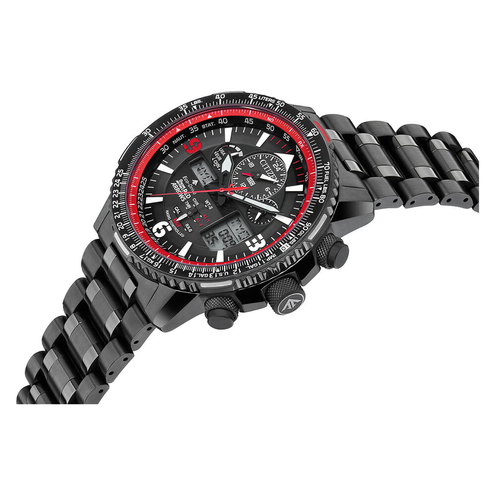 Citizen Eco-Drive Limited Edition Red Arrows Skyhawk A.T 46mm PVD Case Watch image number 1
