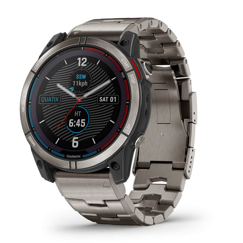 Garmin Quatix 7x Solar Edition Multi Function Bracelet Watch