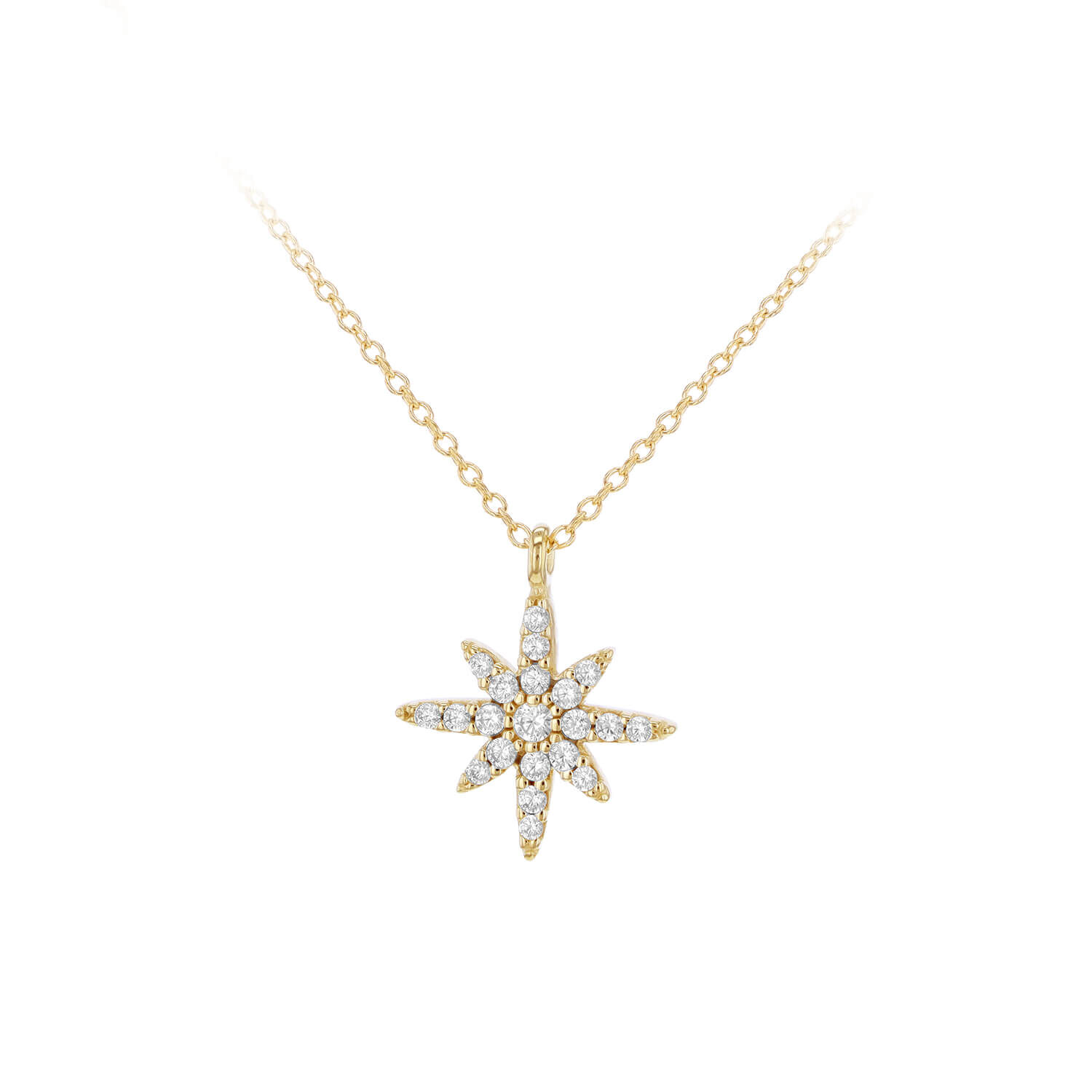 North star online pendant gold