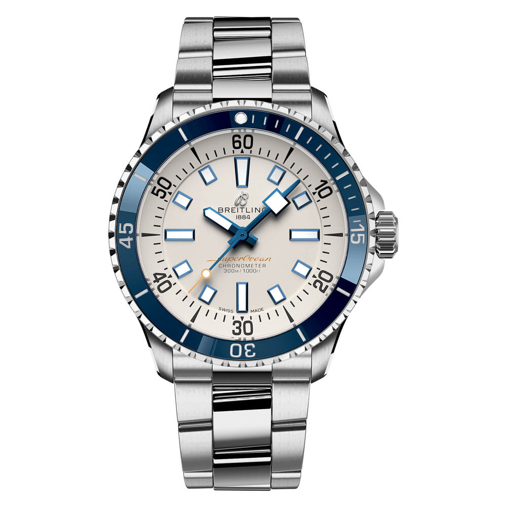 Breitling Superocean Automatic 42 White Dial Bracelet Watch image number 0