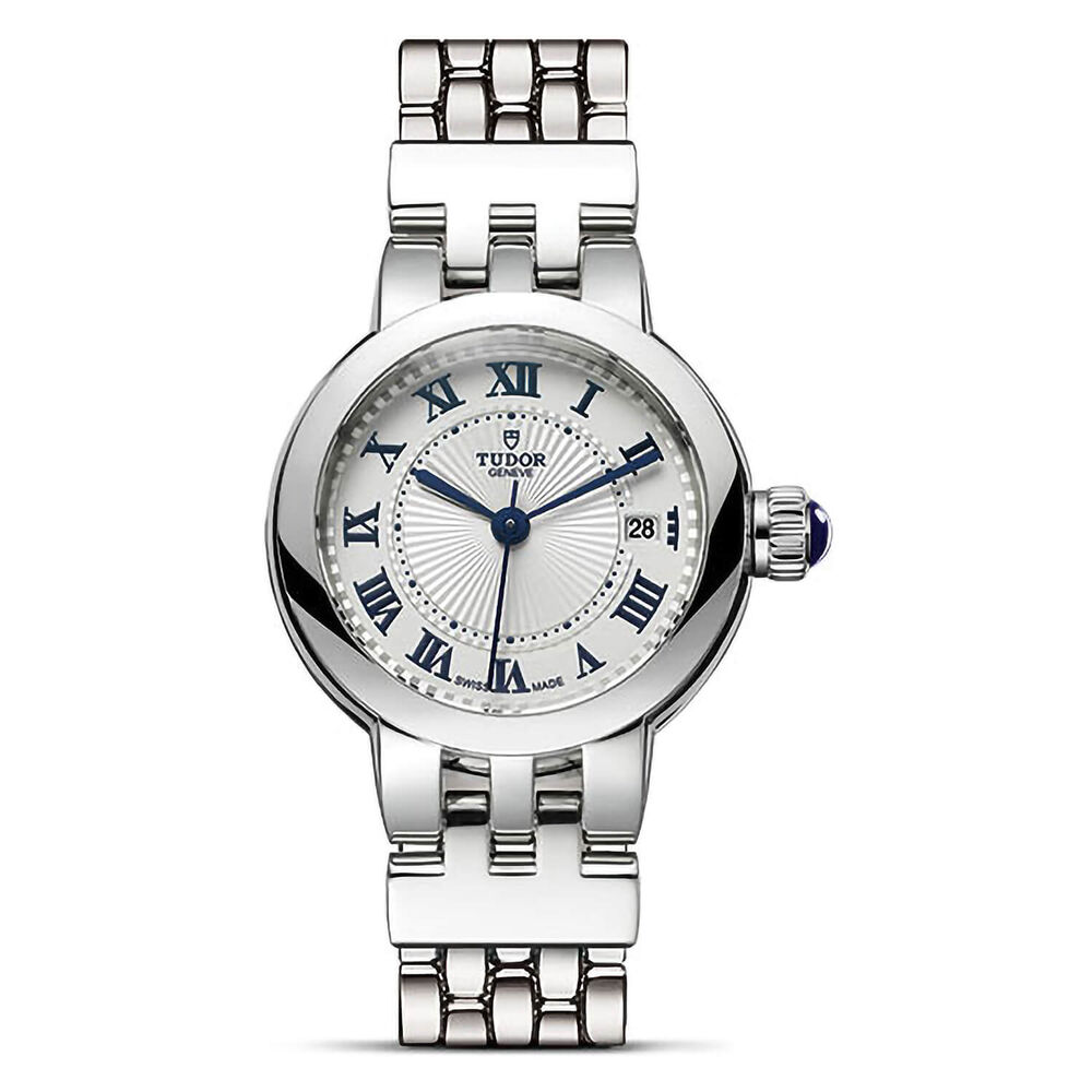 Tudor Clair de Rose 26mm White Dial Steel Bracelet Ladies' Watch image number 0