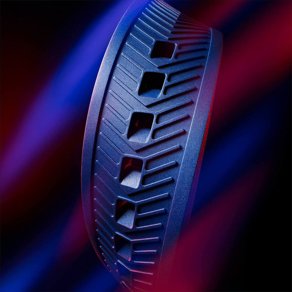 TAG Heuer Formula 1 Red Bull Quartz 43mm Chronograph Blue Dial Blue Rubber Strap Watch image number 8