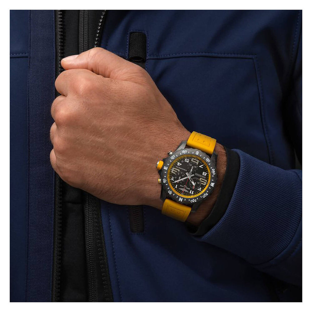 Breitling Endurance Pro 44mm Gold  Detail Rubber Strap Watch image number 2