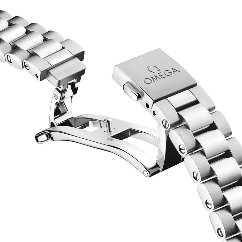 OMEGA Seamaster Aqua Terra Shades 38mm Shell Pink Dial Steel Bracelet Watch image number 5