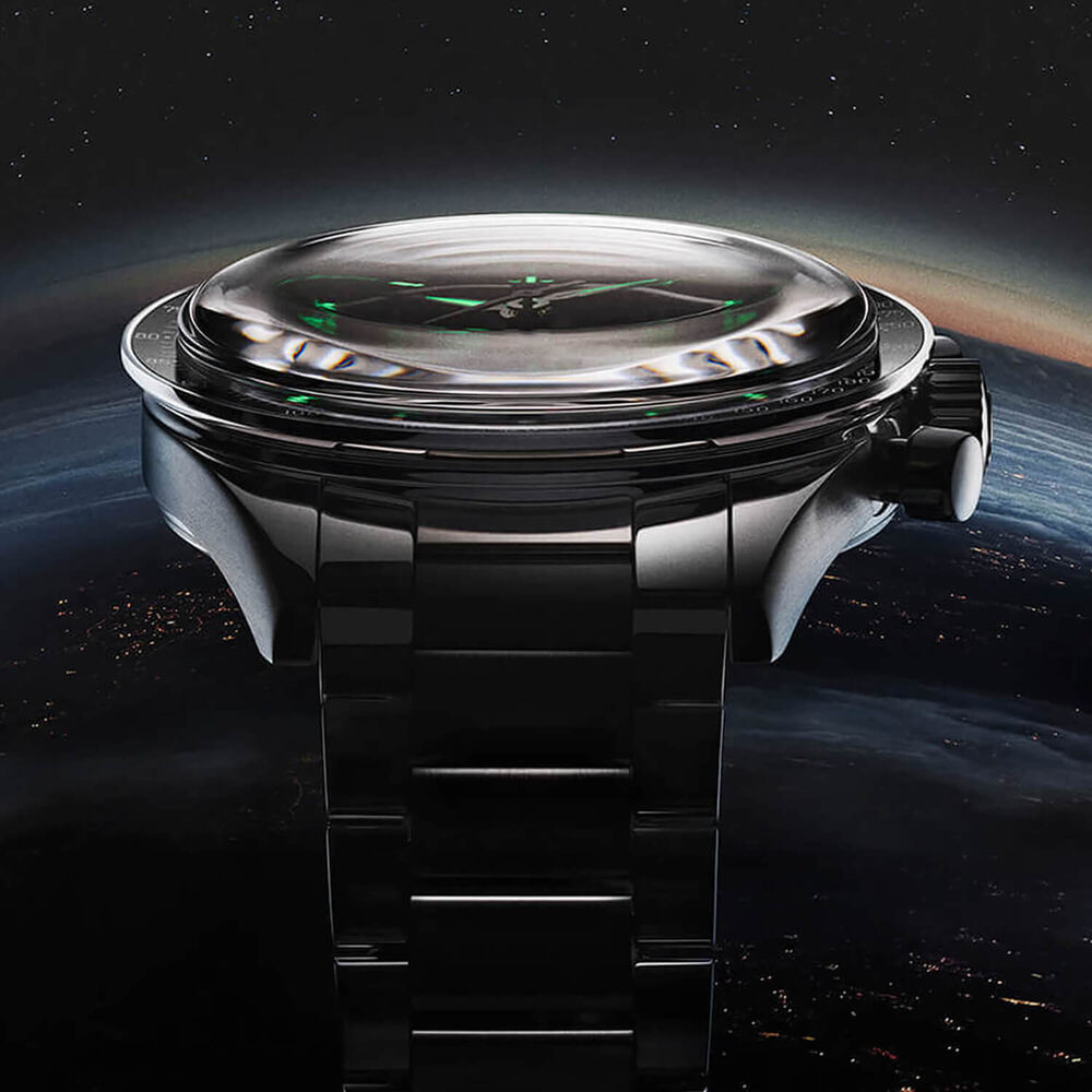OMEGA Speedmaster Anniversary Series 'First OMEGA in Space’ 39.7mm Dial Steel Bracelet Watch image number 8