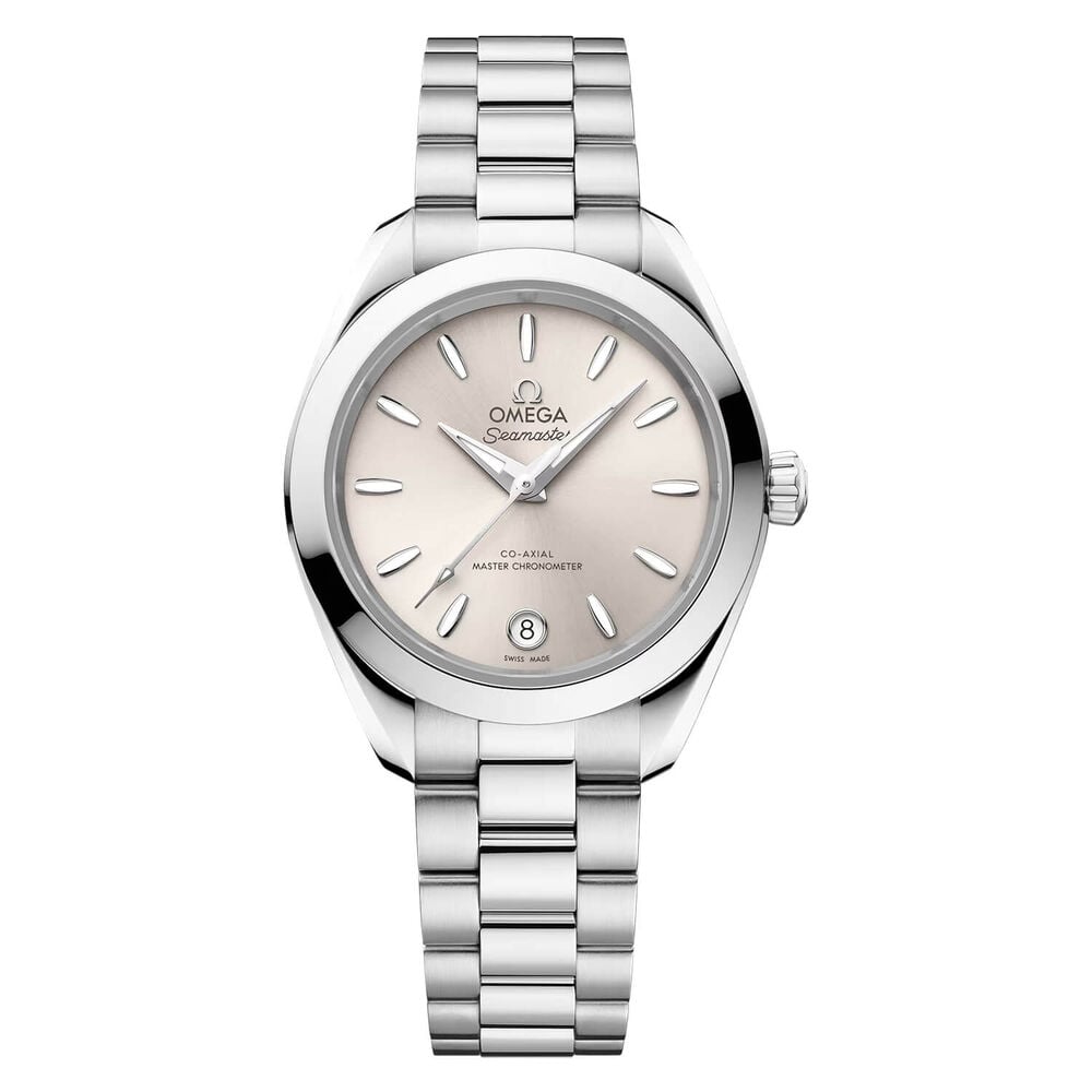 OMEGA Seamaster Aqua Terra 150M 30mm Sandstone Dial Steel Bracelet Watch image number 0