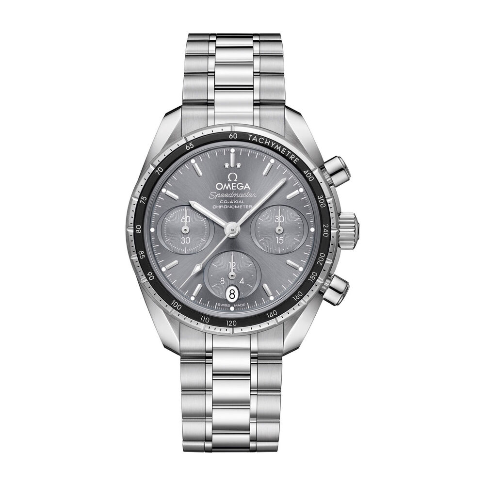 Omega Speedmaster 38mm Grey Dial Automatic Ladies' Watch image number 0