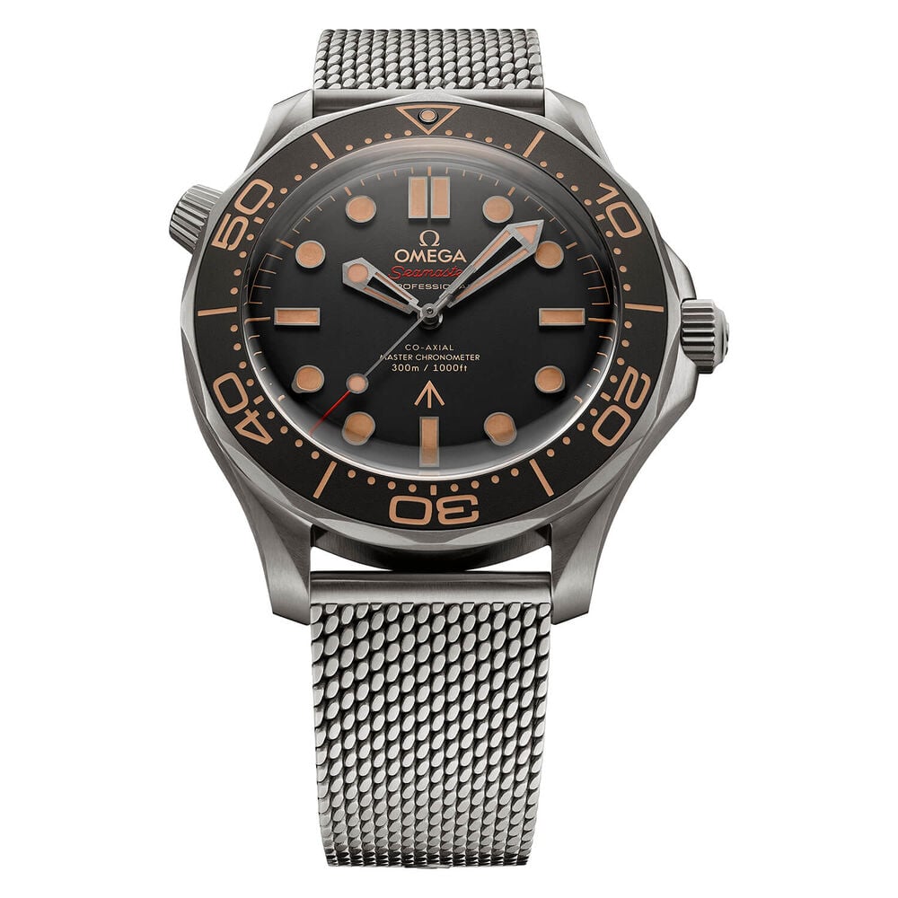 OMEGA Seamaster Bond Brown Dial Titanium Case Titanium Bracelet Watch