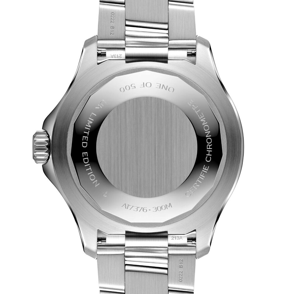 Breitling Superocean Auto 44 UK Limited Edition Black Dial & Steel Bracelet Watch image number 3