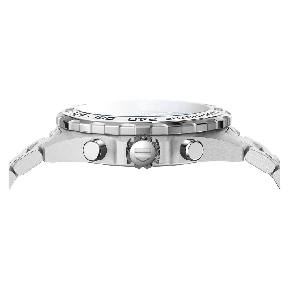 TAG Heuer F1 Tachymetre Blue Dial Steel Bracelet Men's Watch