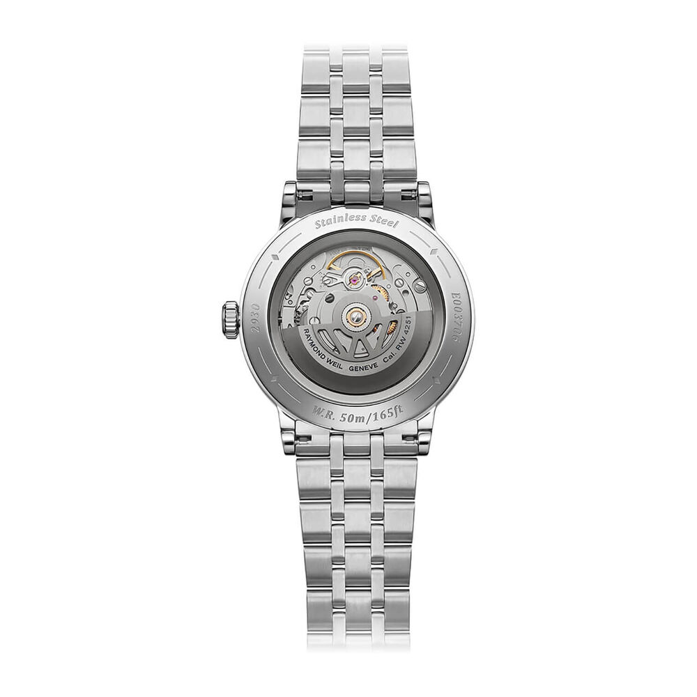 Raymond Weil Millesime 39.5mm Green Dial Stainless Steel Bracelet Watch