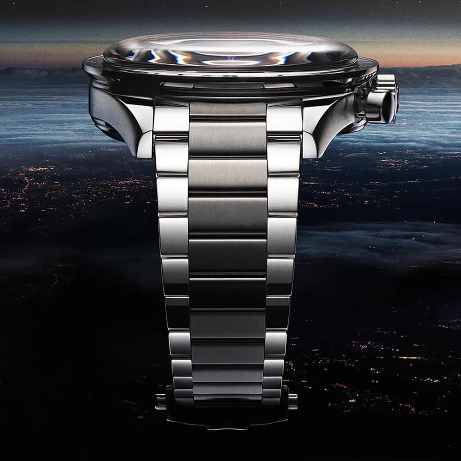 First omega in space steel bracelet 2025