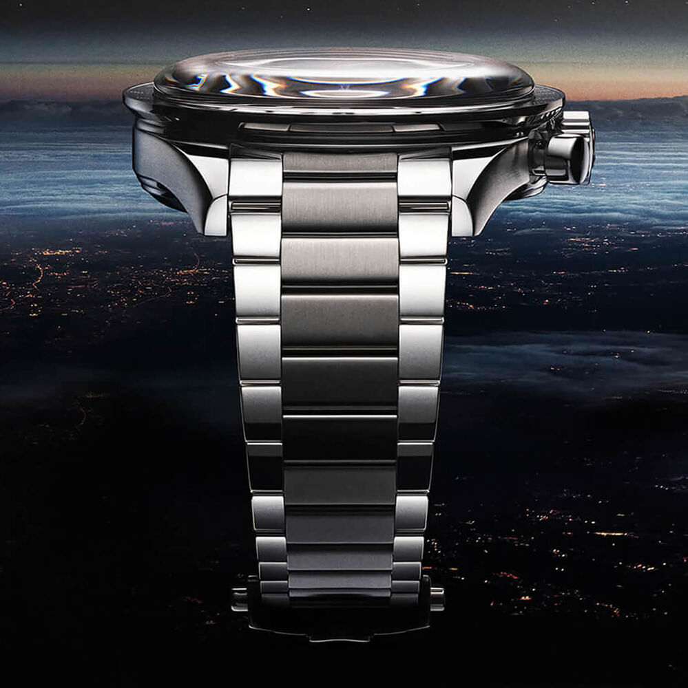 OMEGA Speedmaster Anniversary Series 'First OMEGA in Space’ 39.7mm Dial Steel Bracelet Watch image number 10