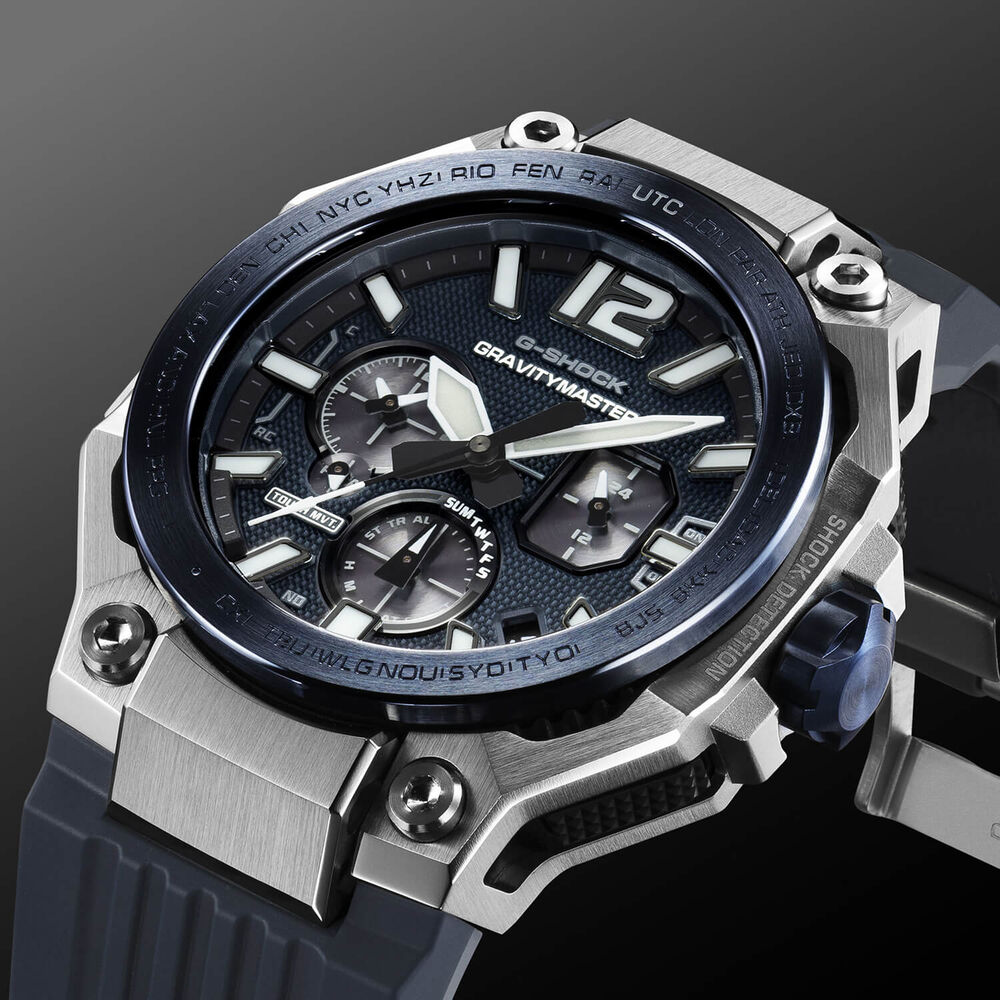 G-SHOCK Master of G Gravitymaster 56.7mm Blue Dial & Blue Strap Watch
