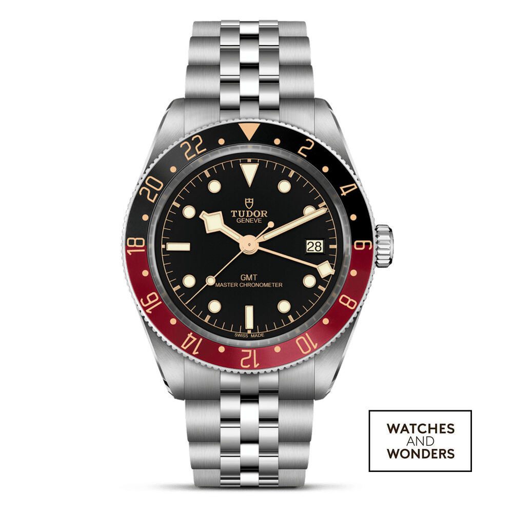 TUDOR Black Bay 58 GMT Black Dial Stainless Steel Bracelet Watch