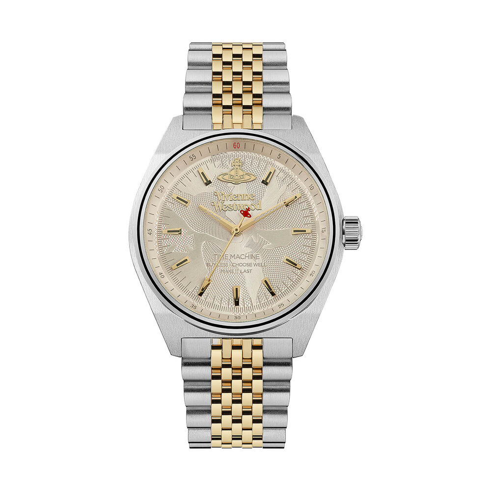 Vivienne Westwood Lady Sydenham 40mm Grey Dial Two Tone Steel Bracelet Watch image number 0