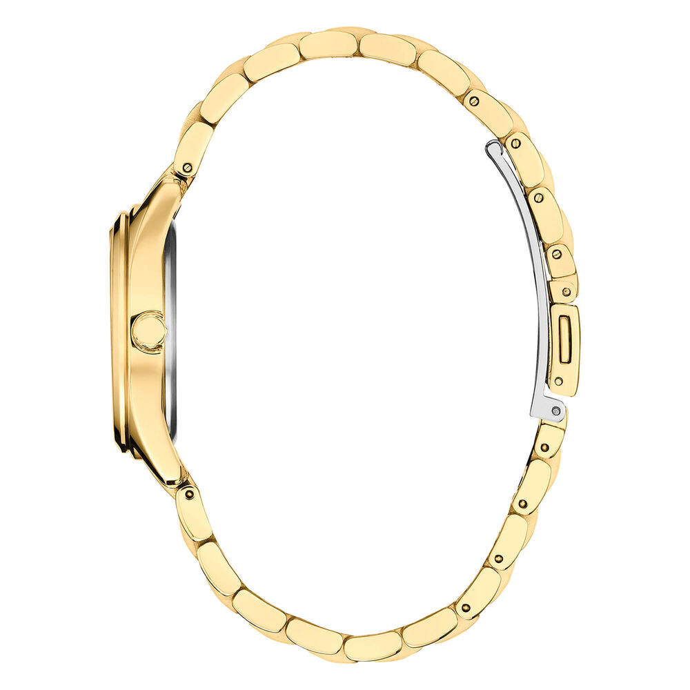 Citizen Peyten 30mm Mother of Pearl Dial Gold Tone Steel Bracelet Watch