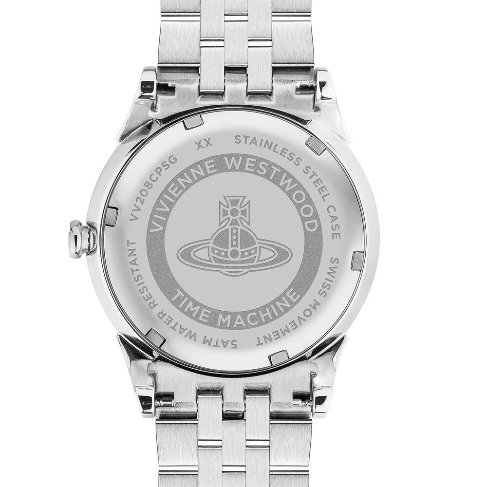 Vivienne Westwood The Wallace 38mm Champagne Dial Two Tone Steel Bracelet Watch image number 4
