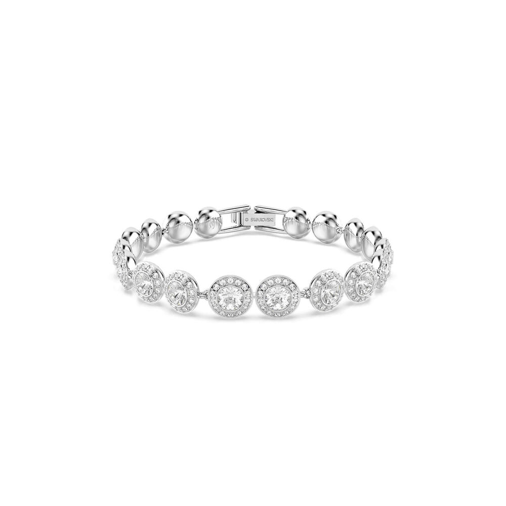 Swarovski Una Angelic Crystals Rhodium Plated Set