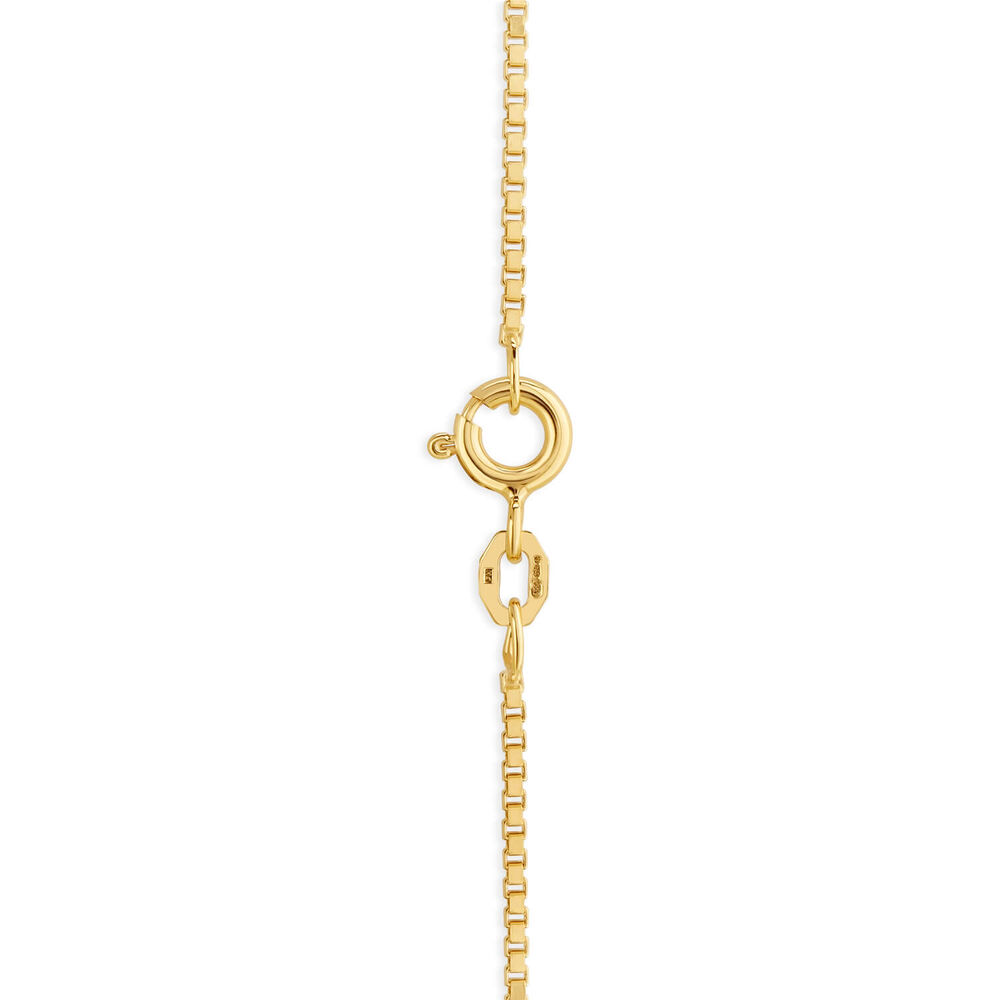 9ct Yellow Gold Venetian Box 20' Chain Necklace image number 1