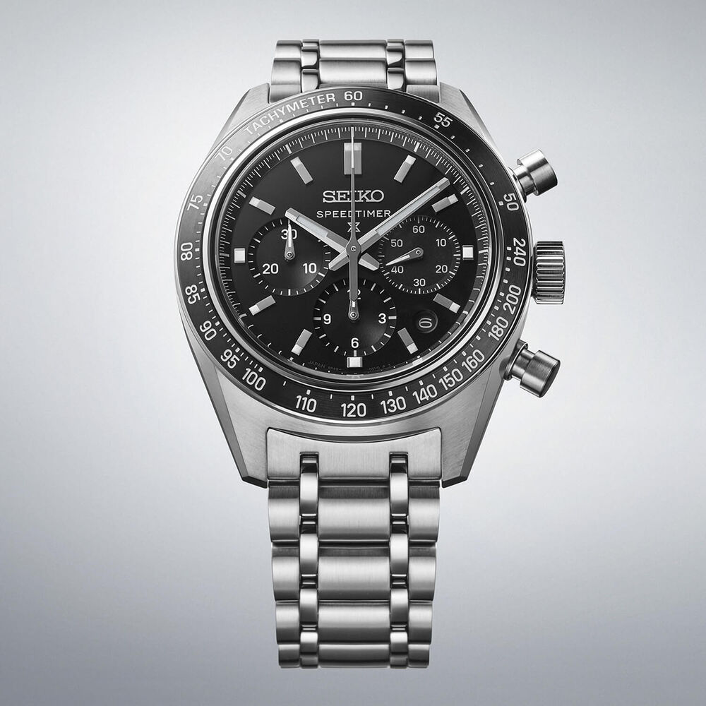 Seiko Prospex Speedtimer ‘Maximum Precision’ 8R Mechanical Chronograph 42mm Dial Bracelet Watch image number 5