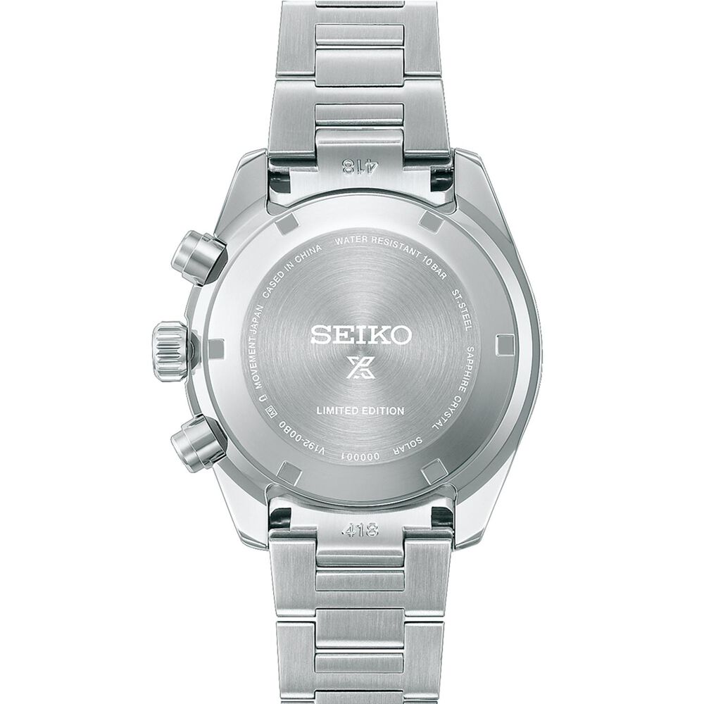 Seiko 145th Anniversary Speedtimer Solar Chronograph Limited Edition Edo Purple Watch