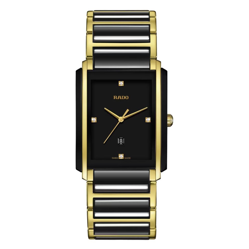 Rado Integral Diamonds 31mm Black Dial Ceramic Bracelet Watch