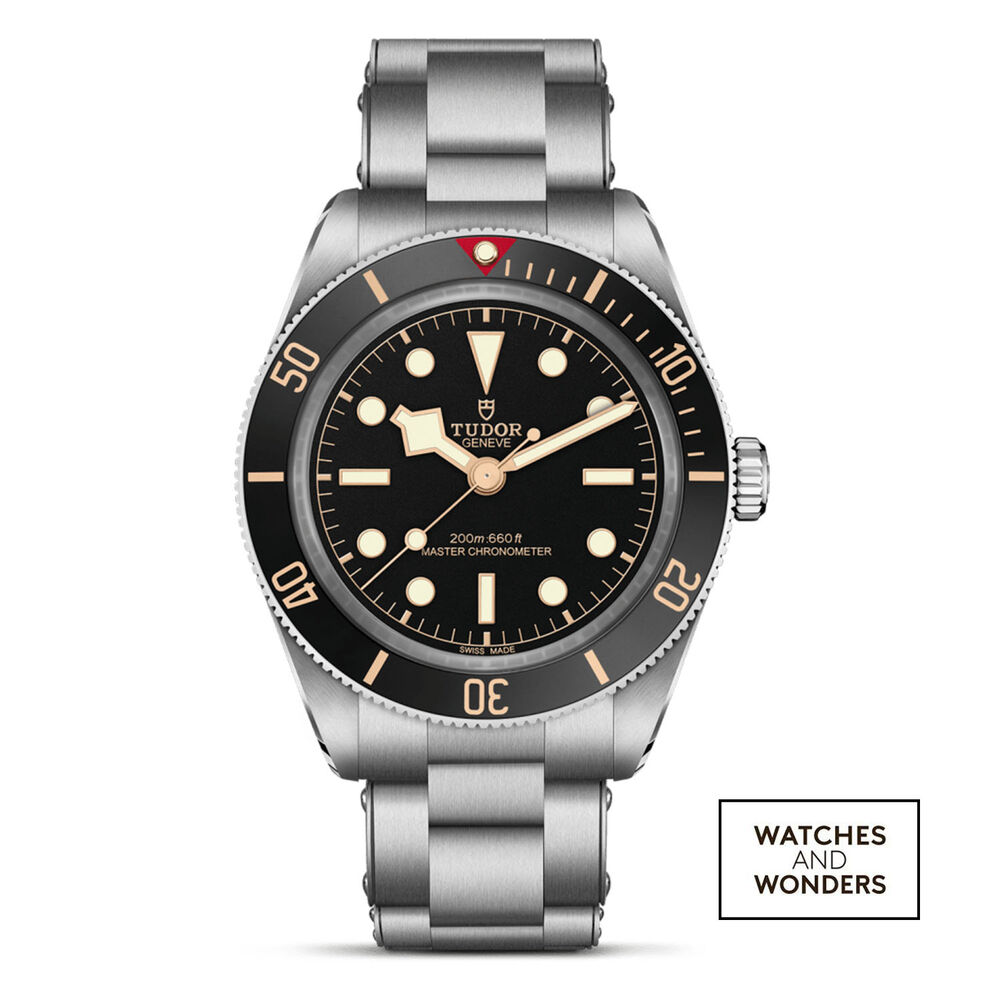 TUDOR Black Bay 58 39mm Black Dial 3-Link Stainless Steel Bracelet Watch