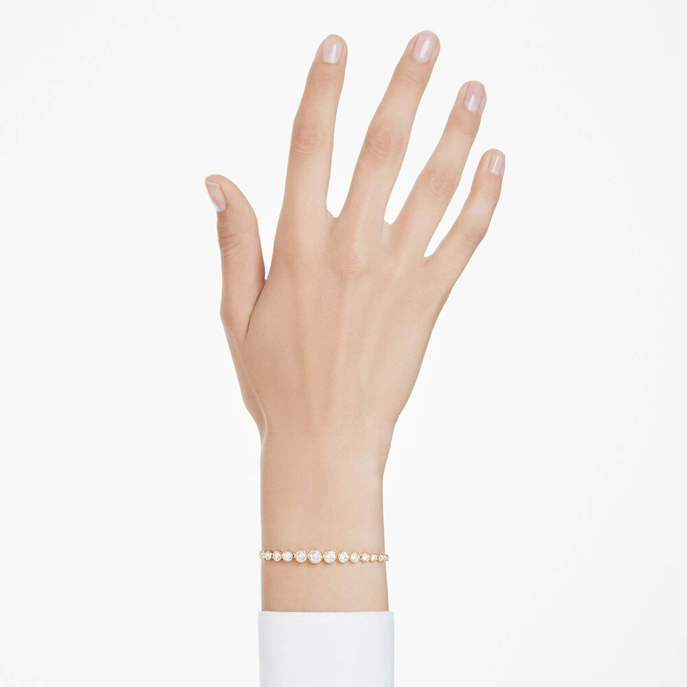 Swarovski Imber Crystals 18ct Gold Finished Bracelet