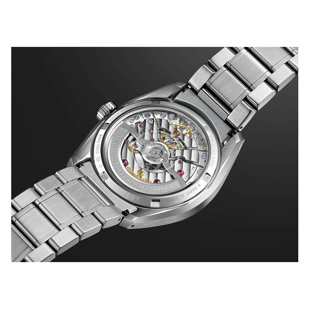 Grand Seiko Heritage Springdrive White Dial Stainless Steel Watch image number 2